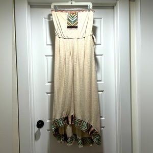 Women’s strapless summer dress size M
